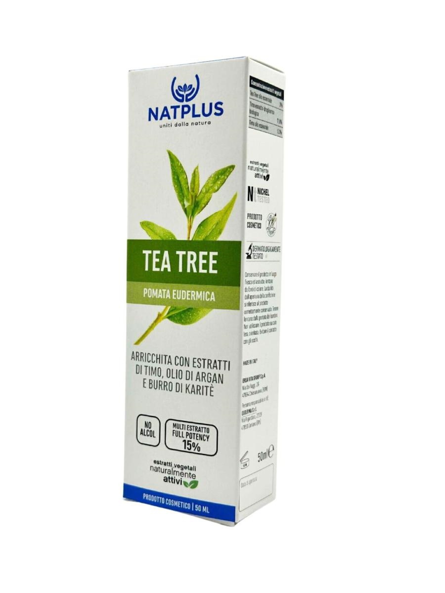 POMATA EUDERMICA TEA TREE BIO 50 ML NATPLUS