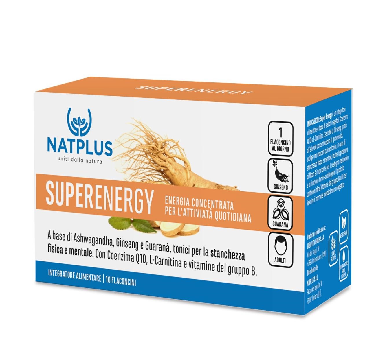 SUPER ENERGY 10 FLACONCINI NATPLUS