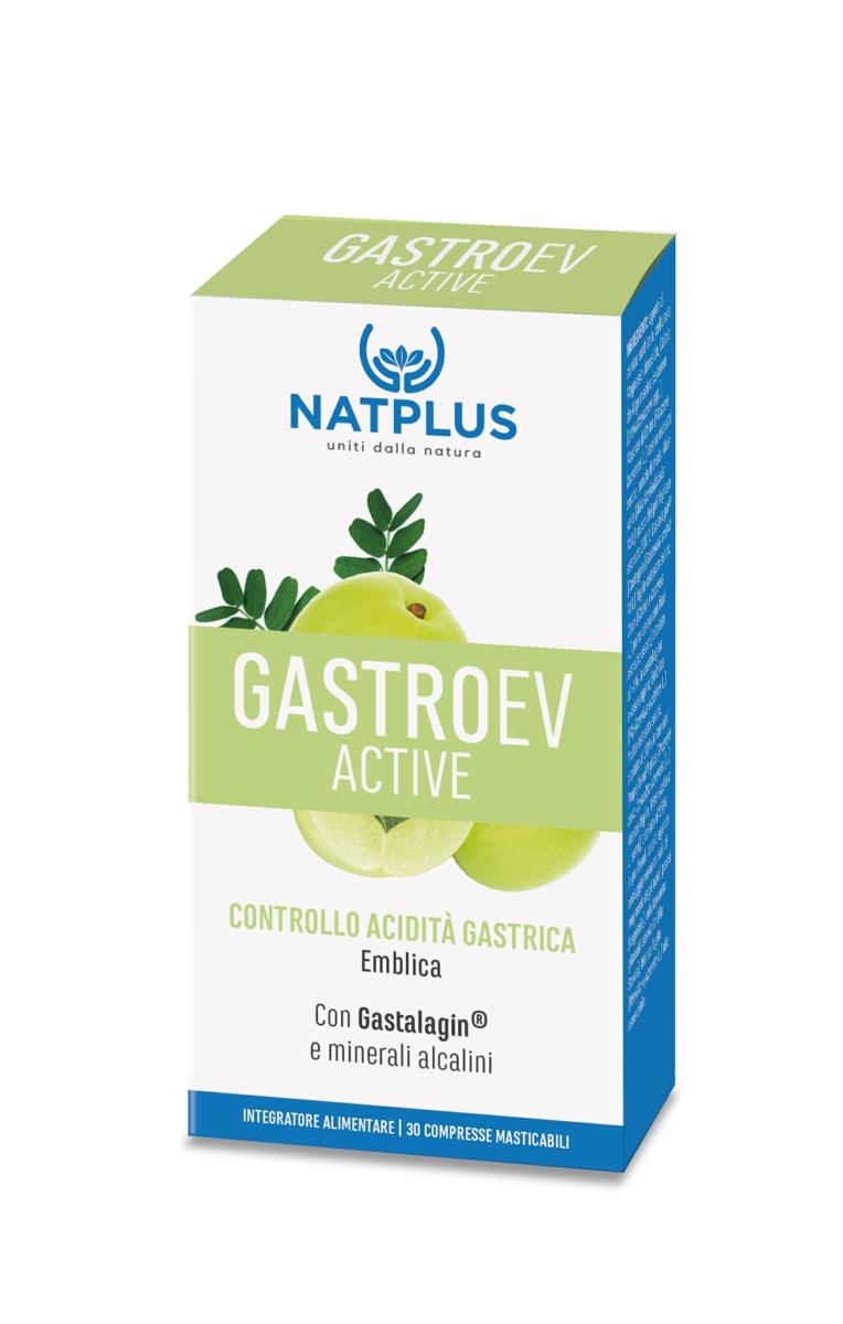 GASTRO EV ACTIVE 30 COMPRESSE MASTICABILI NATPLUS