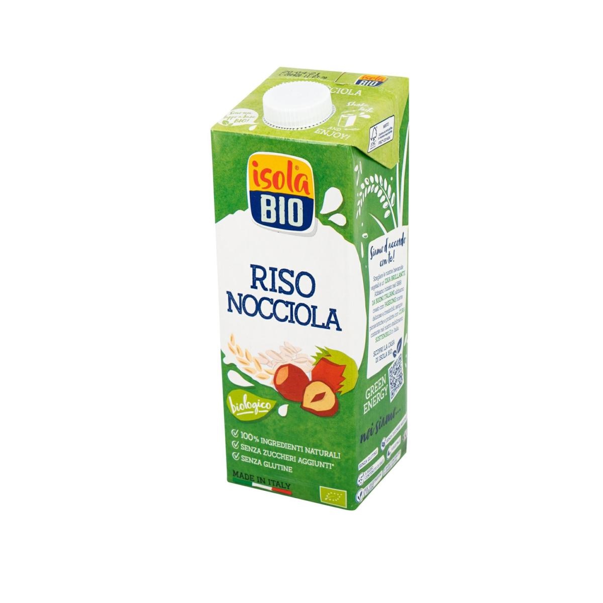 RISO NOCCIOLA DRINK 1 L(ISOLA BIO)