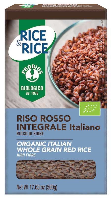 RISO ROSSO ITALIANO INTEGRALE BIO 500g