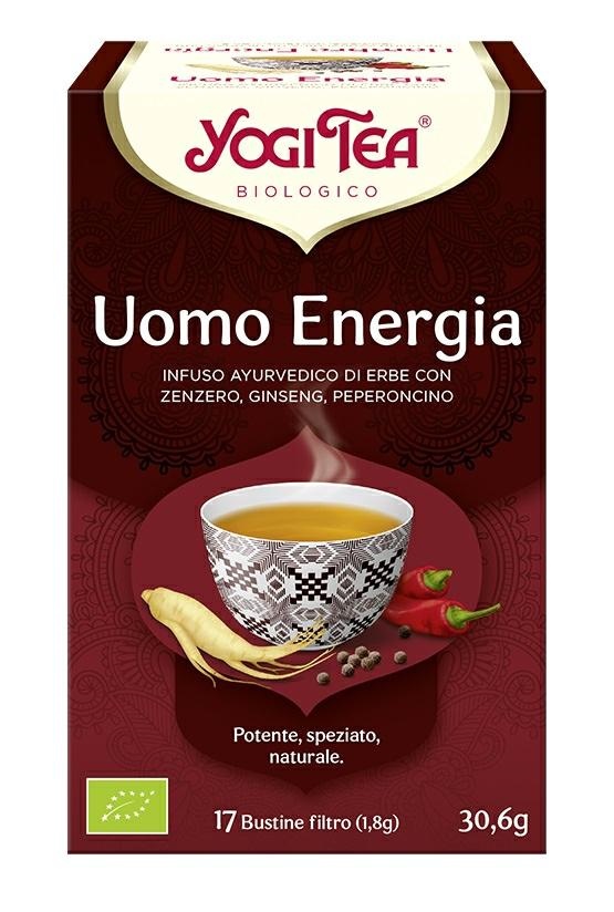 INFUSO UOMO ENERGIA 30,6 GR YOGI TEA